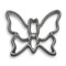 Rosette Bunuelos Cookie Iron, Butterfly Shape 3.4 x 0.5 Inches
